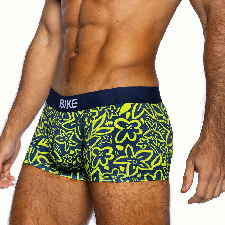 Bike Athletic cotton boxer trunk flower party