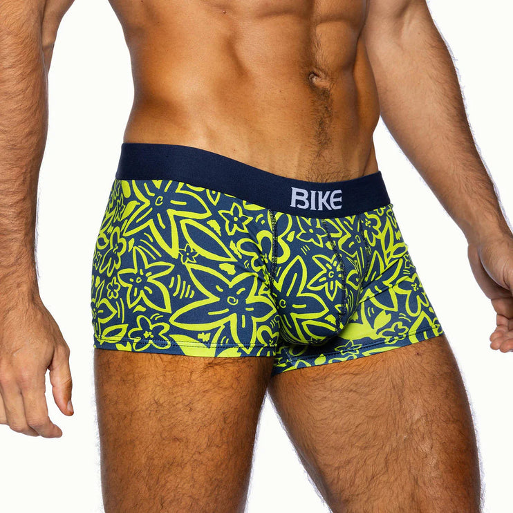 Bike Athletic cotton boxer trunk flower party