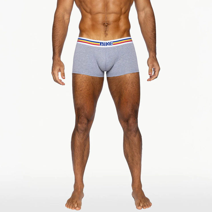 Bike Athletic cotton boxer trunk grey