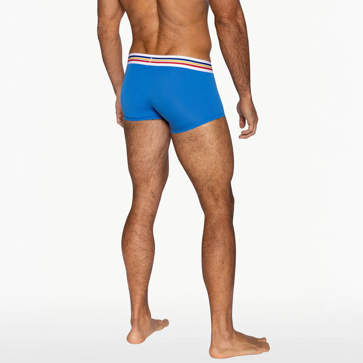 Bike Athletic cotton boxer trunk indigo