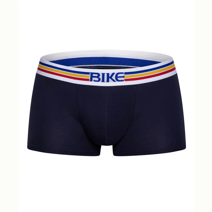 Bike Athletic cotton boxer trunk navy