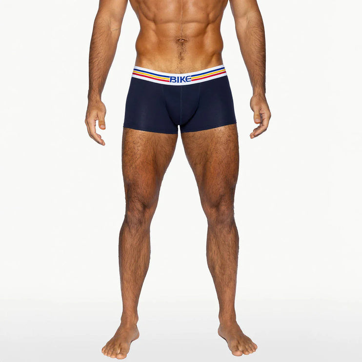 Bike Athletic cotton boxer trunk navy