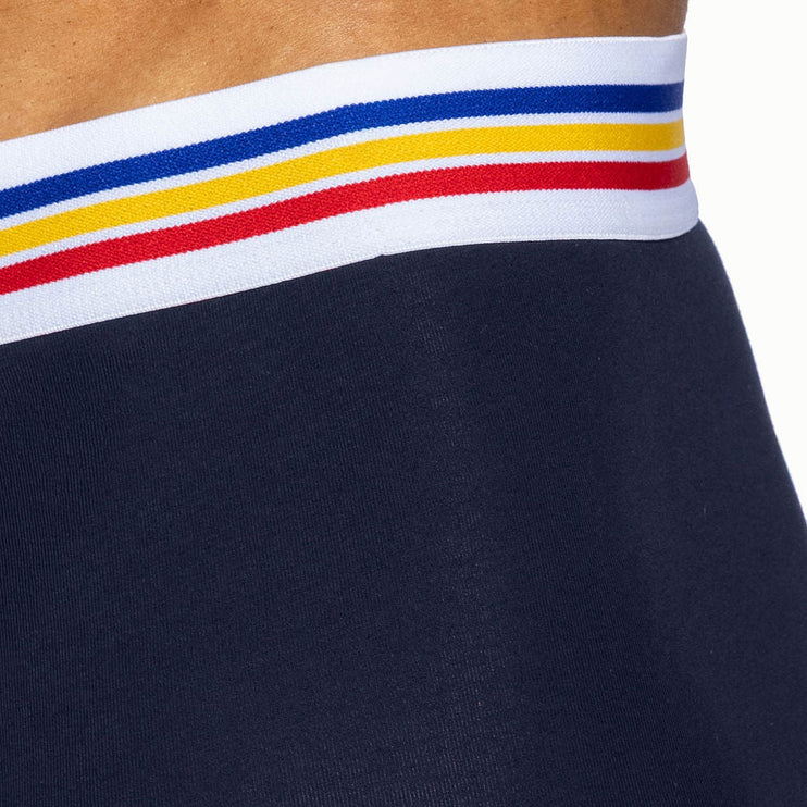Bike Athletic cotton boxer trunk navy