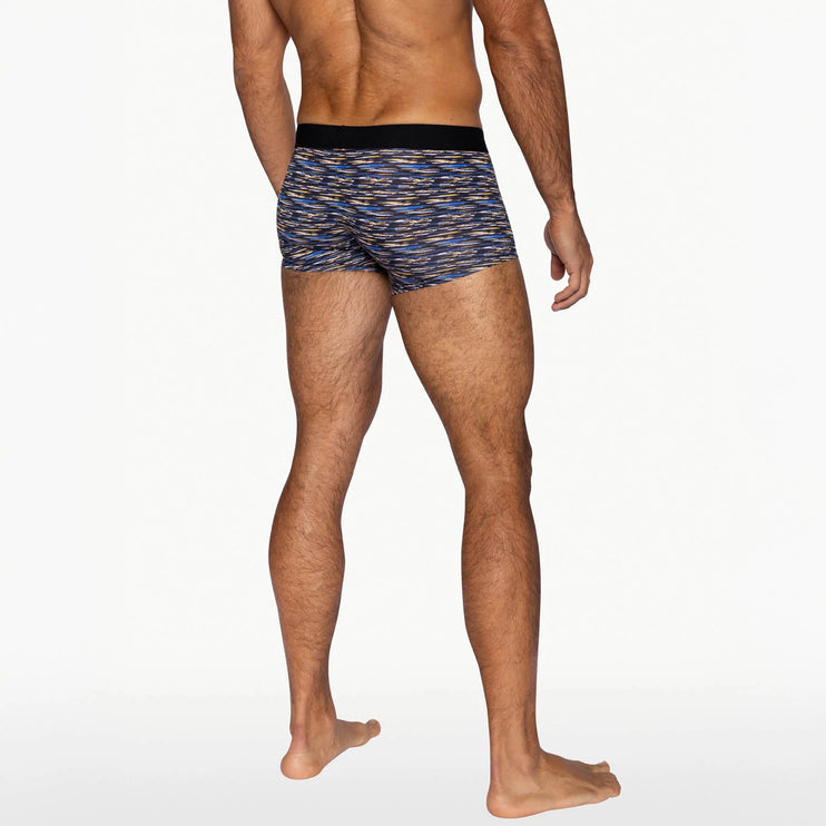 Bike Athletic Cotton Boxer Trunk - Indigo