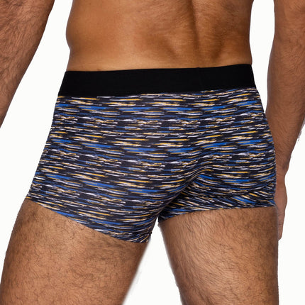Bike Athletic Cotton Boxer Trunk - Indigo