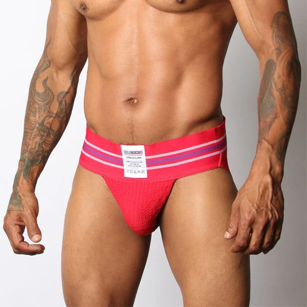 Cellblock 13 Tight End 3" jockstrap red