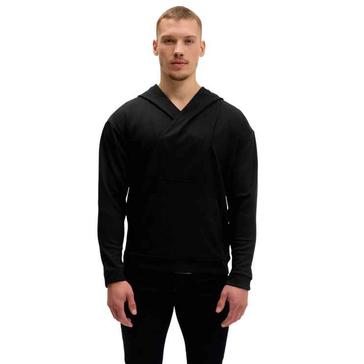 Ron Tomson Weekend Hooded Sweater - Black