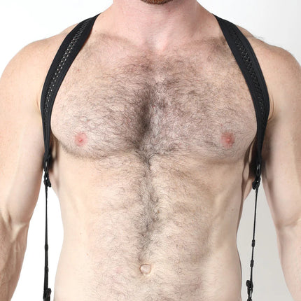 Cellblock 13 Bare 2.0 mens sexy party Mesh Harness black Egoist Chicago www.egoistunderwear.com 