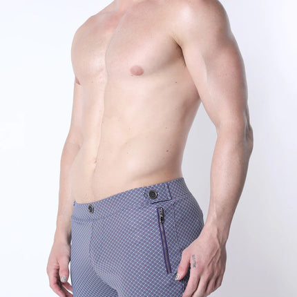 Timoteo Clemente 5-Inch Hybrid Swim Shorts - Navy