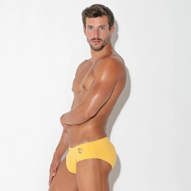 Code 22 Heritage enhancing swim brief 24011 yellow size S