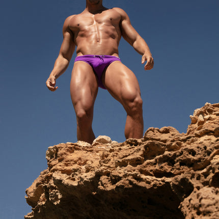 Code 22 Deep mini swim brief 24053 violet