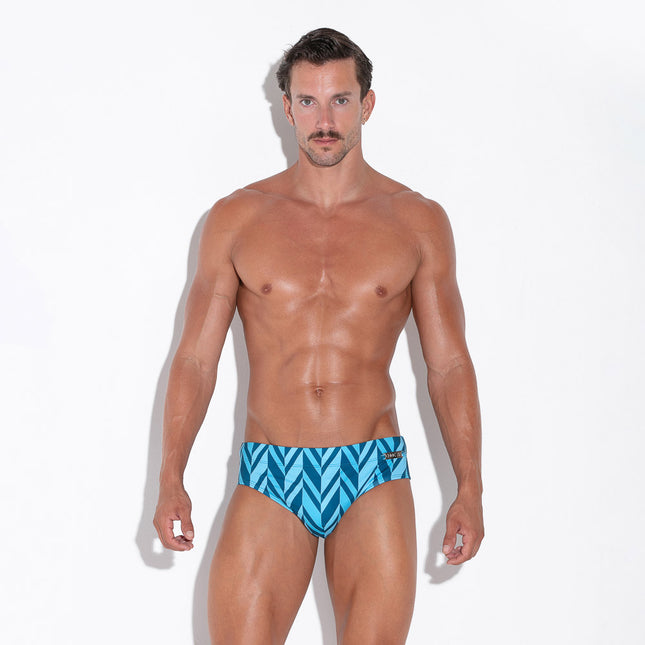 Code 22 Cadaques enhancing swim brief 25101 blue egoist Chicago egoistunderwear.com