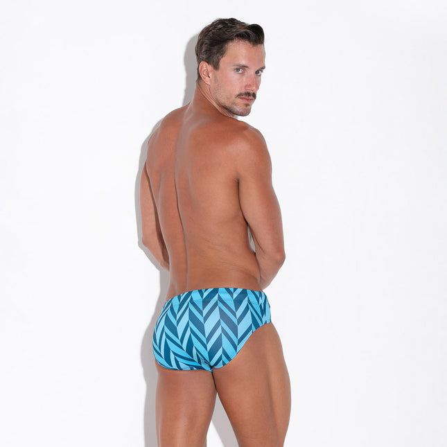 Code 22 Cadaques enhancing swim brief 25101 blue egoist Chicago egoistunderwear.com