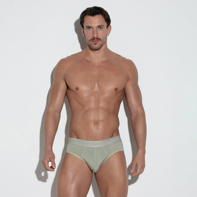 Code 22 Core brief 2151 khaki green egoist Chicago egoistunderwear.com