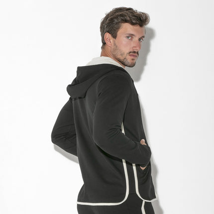 Code 22 Focus 9815 cotton long sleeve zipper hoodie black www.egoistunderwear.com Egoist Chicago