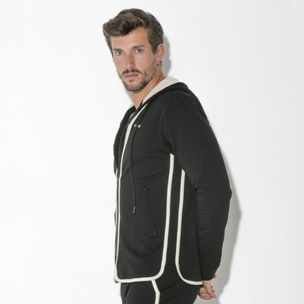 Code 22 Focus 9815 cotton long sleeve zipper hoodie black www.egoistunderwear.com Egoist Chicago