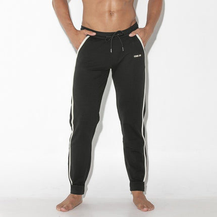 Code 22 Focus mens tapered fit jogger 9816 black Egoist Chicago www.egoistunderwear.com