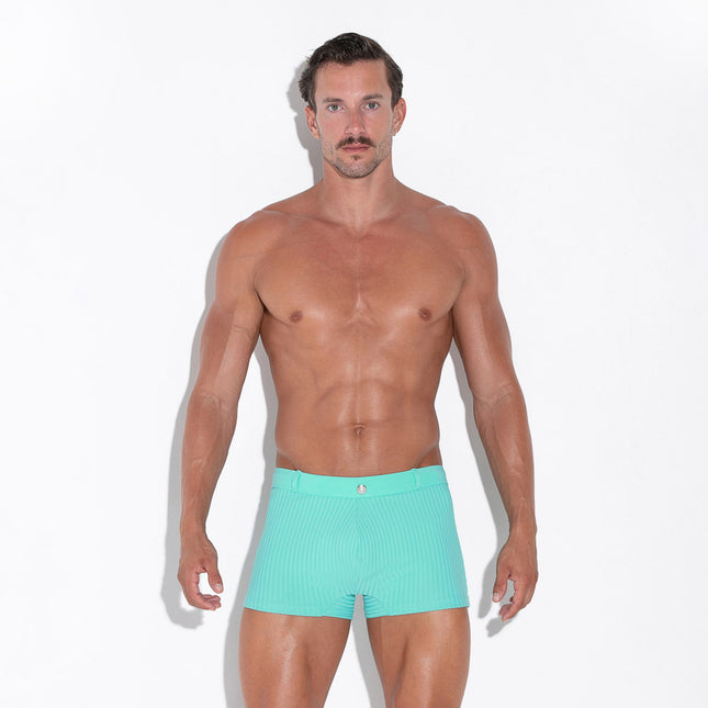 Code 22 Sitges enhancing swim boxer 25012 green egoist Chicago egoistunderwear.com