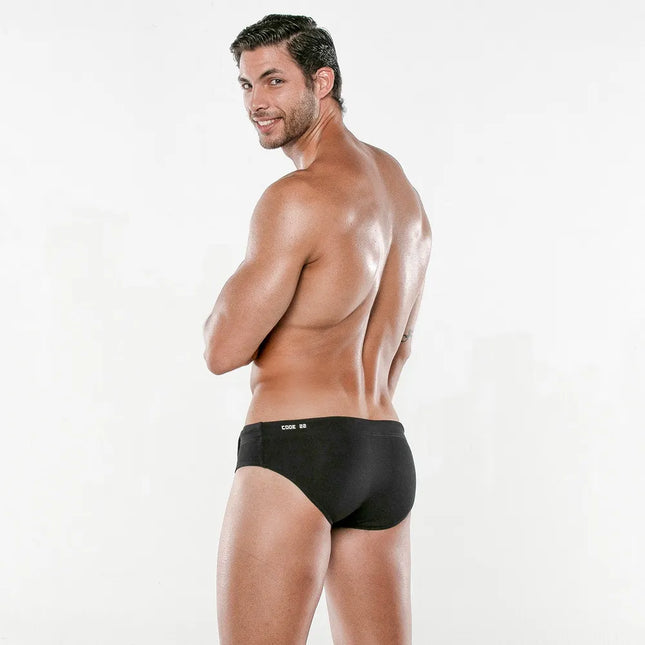 Code 22 Dive enhancing swim brief 23101 black size M