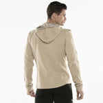 Code 22 hooded shirt jacket 9714 beige