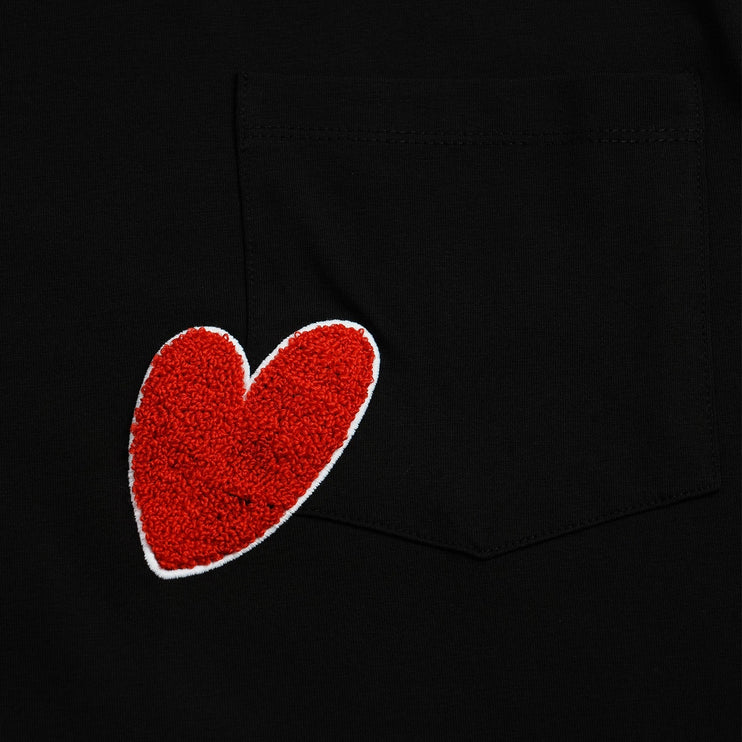 Eight X Held Close textured graphic t-shirt black