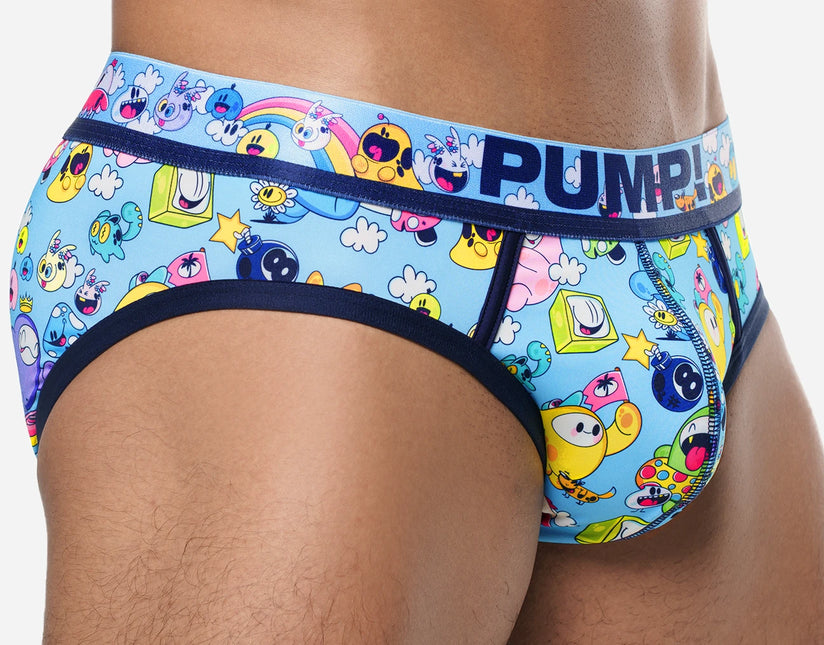 PUMP! Funtopia brief blue