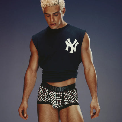 PUMP! Glitch boxer checkered