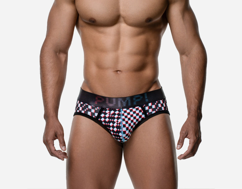PUMP! Glitch Brief - Checkered