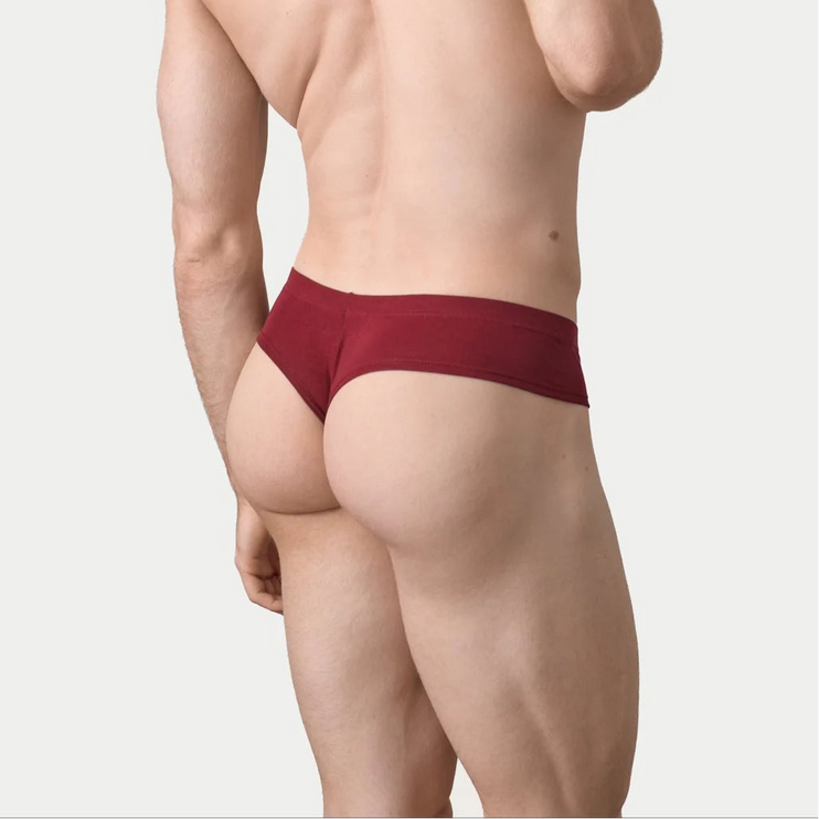 AWRY Cheeky Thong - Maroon