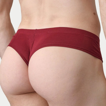 AWRY Cheeky Thong - Maroon