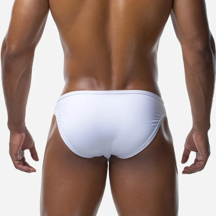 PUMP! Miami V-Cheeky Swim Brief - White
