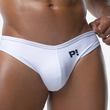 PUMP! Miami V-Cheeky Swim Brief - White