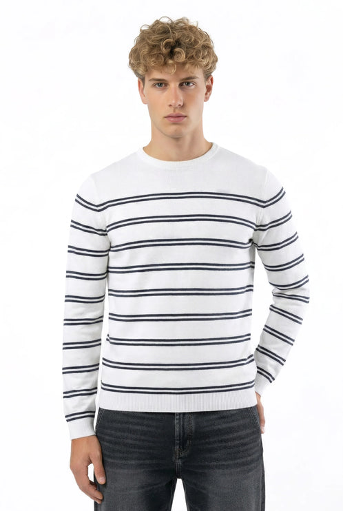 SoulStar Ashore Crew Neck Sweater - Ecru