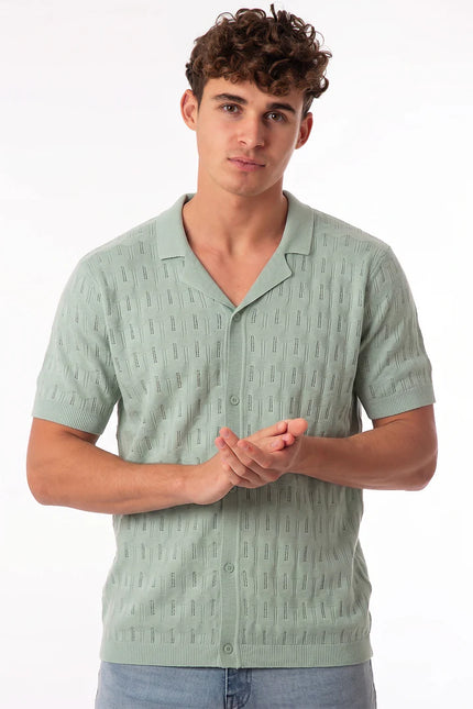 SoulStar Cobs Knit Shirt - Sage