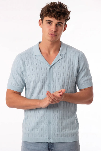 SoulStar Cobs Knit Shirt - Sky