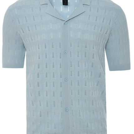 SoulStar Cobs Knit Shirt - Sky