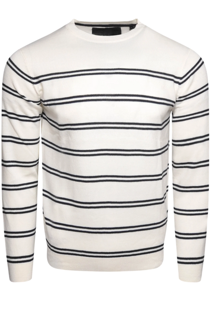 SoulStar Ashore Crew Neck Sweater - Ecru