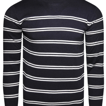 SoulStar Ashore Crew Neck Sweater - Navy