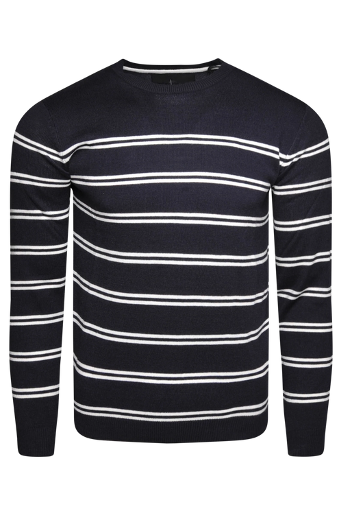 SoulStar Ashore Crew Neck Sweater - Navy