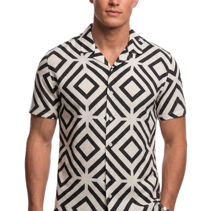 SoulStar Uto Slim-Fit Shirt - Diamond Black