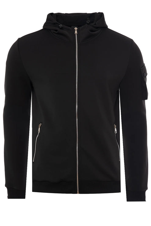 SoulStar Rio Hooded Jacket - Black