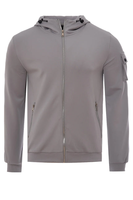 SoulStar Rio Hooded Jacket - Grey