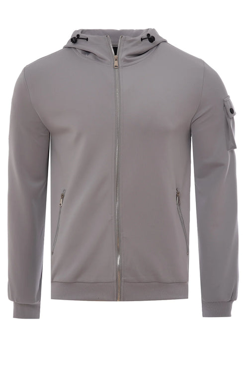 SoulStar Rio Hooded Jacket - Grey