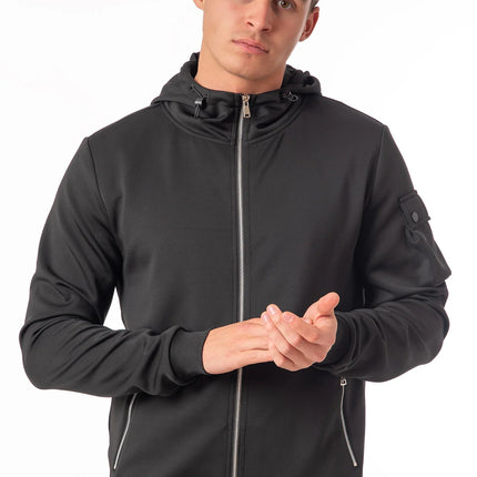 SoulStar Rio Hooded Jacket - Black