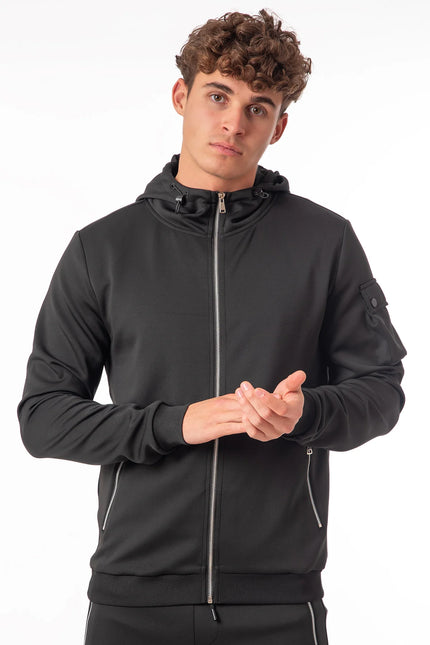 SoulStar Rio Hooded Jacket - Black