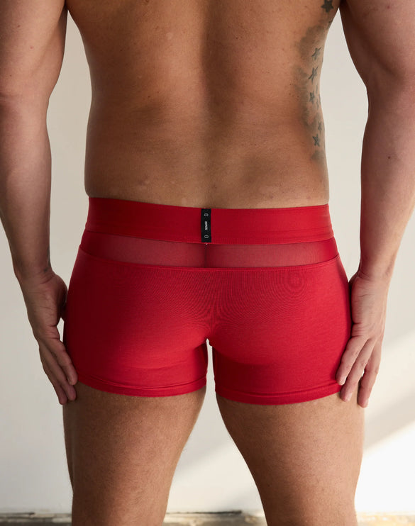 2eros Morpheus Mesh Boxer - Red