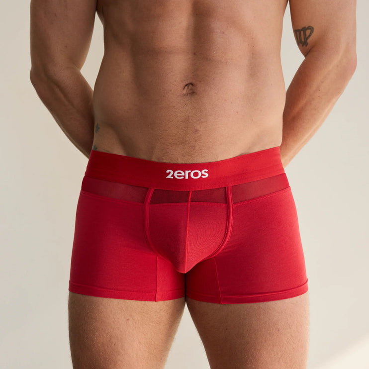 2eros Morpheus Mesh Boxer - Red