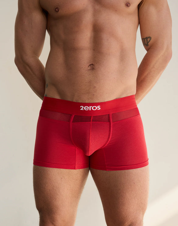 2eros Morpheus Mesh Boxer - Red