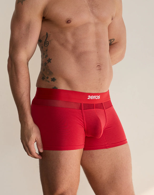 2eros Morpheus Mesh Boxer - Red