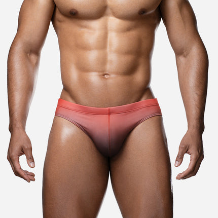 PUMP! Nightfall swim brief red/black